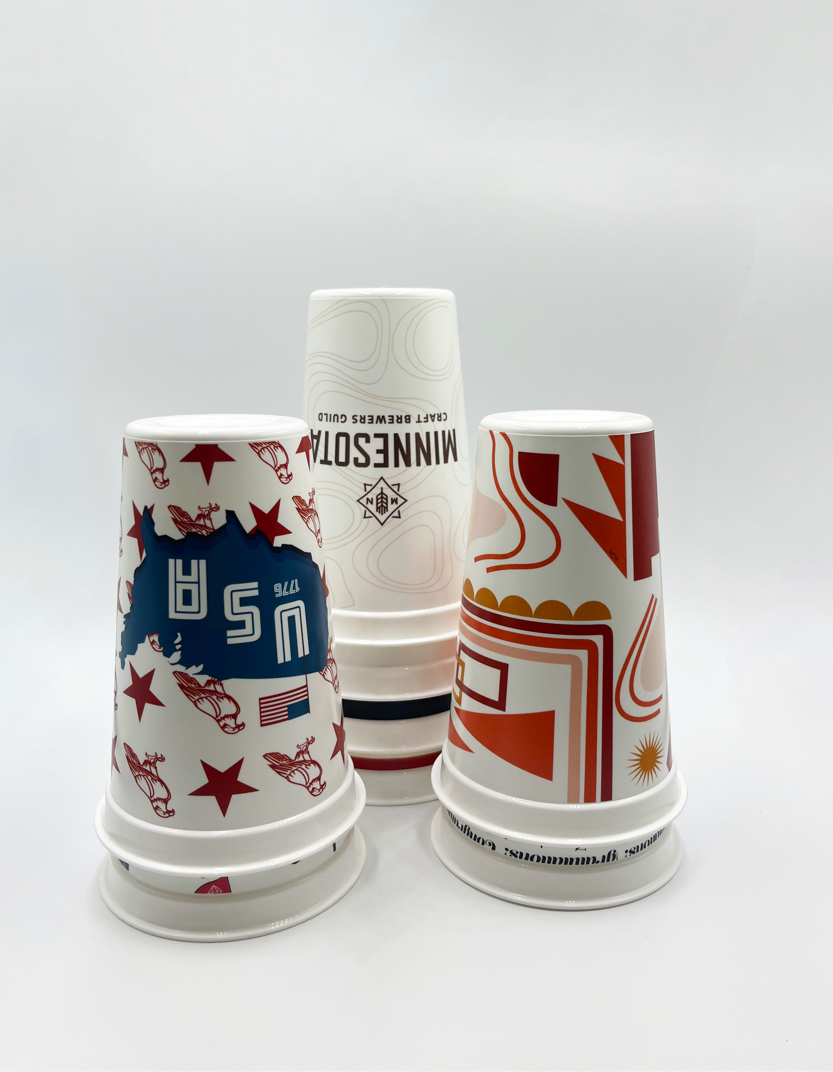 Stadium/Souvenir Cup Sample Pack, PLA-SelfEco Caterware