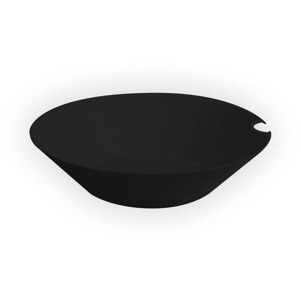 4 Oz Round Bowls with Utensil Hangers - 4" - 200 Count Case, PLA-SelfEco Caterware