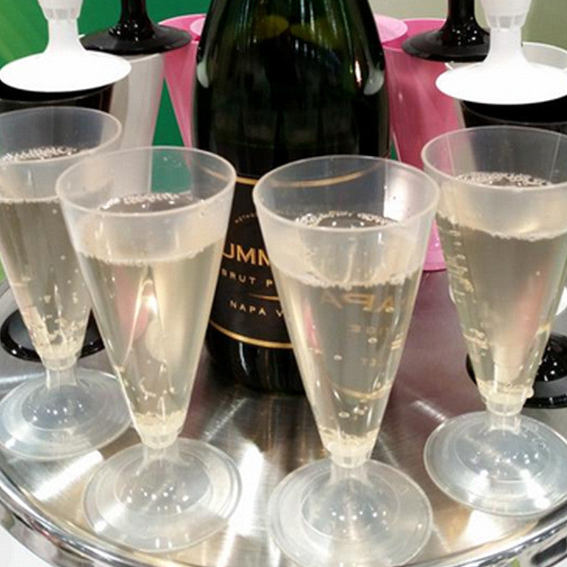 4oz Champagne Flutes - 70 Count Case, PLA-SelfEco Caterware