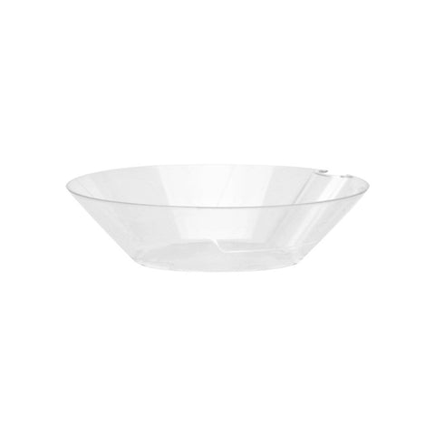 4 Oz Round Bowls with Utensil Hangers - 4" - 200 Count Case, PLA-SelfEco Caterware