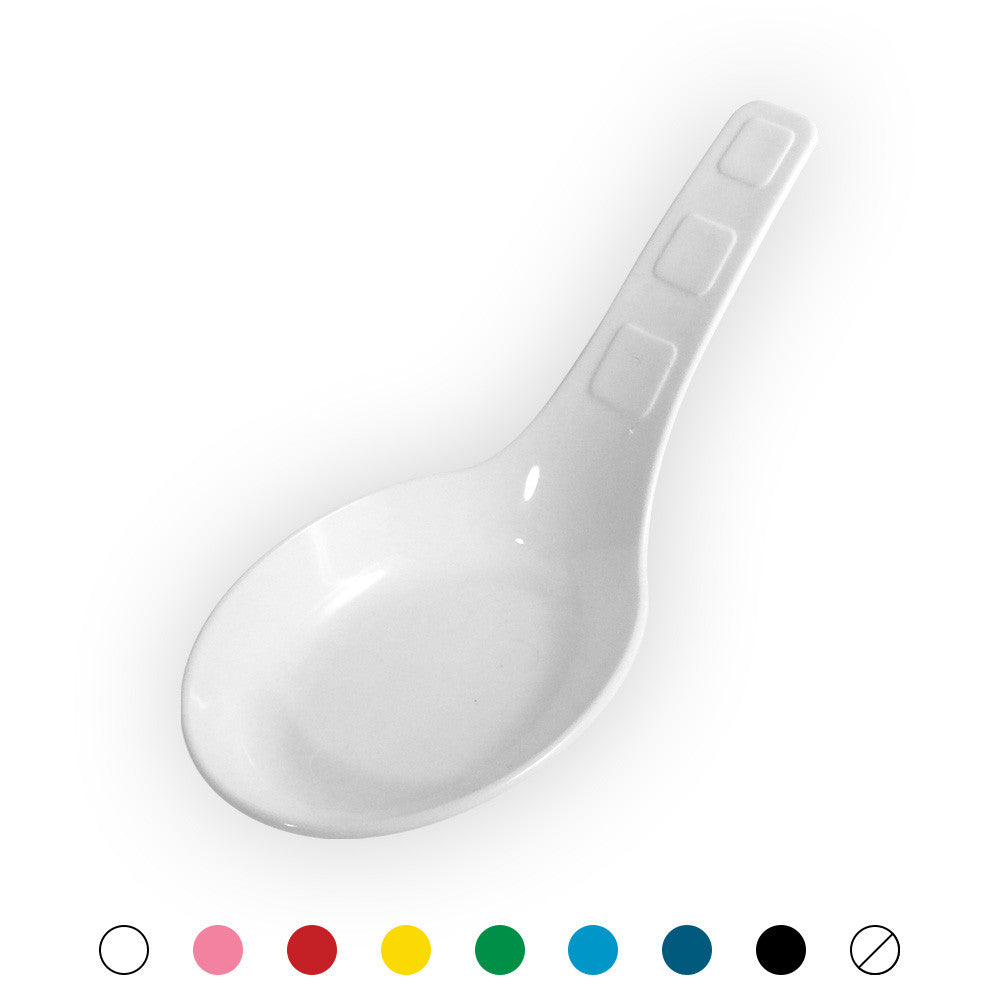 4.6" Asian Appetizer Spoon - 400 Count Case, PLA-SelfEco Caterware