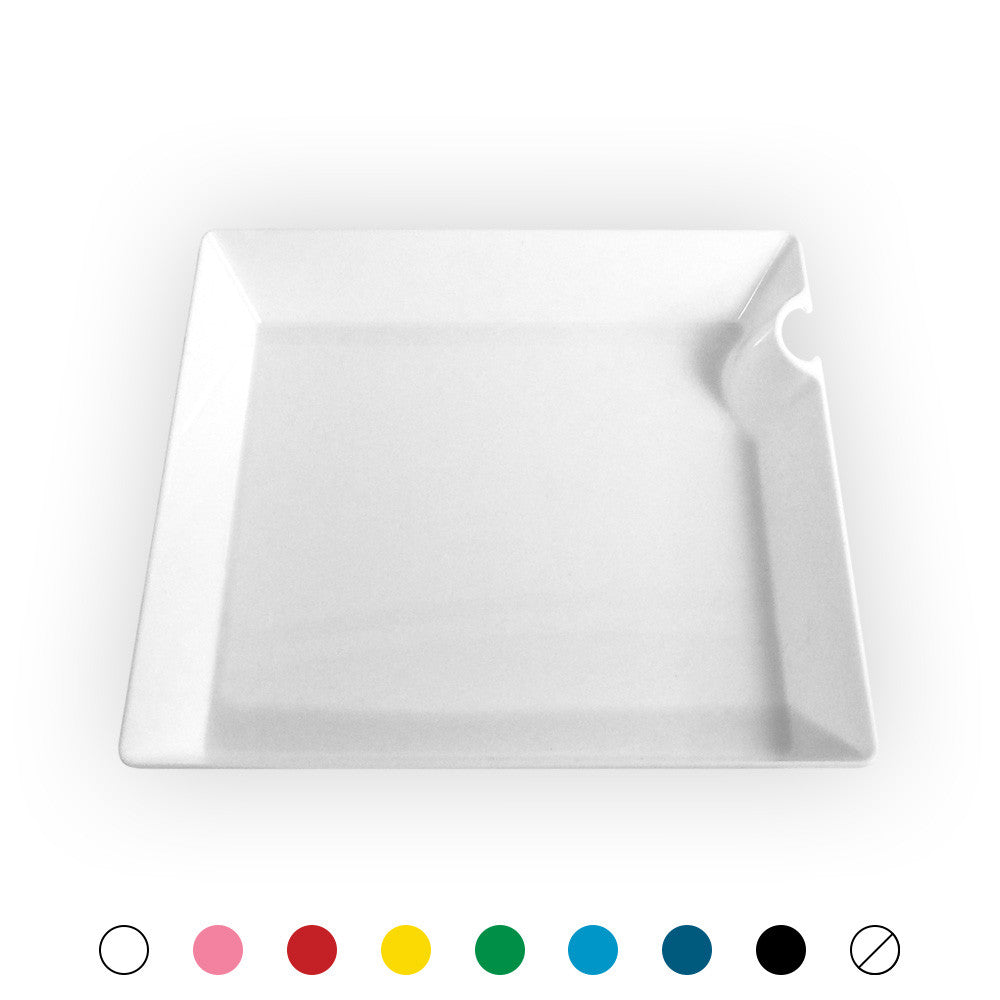 Frcolor 1pc Sterilized Square Plate Storage Plate Practical Enamel Tray Square Plate, Size: 31.00